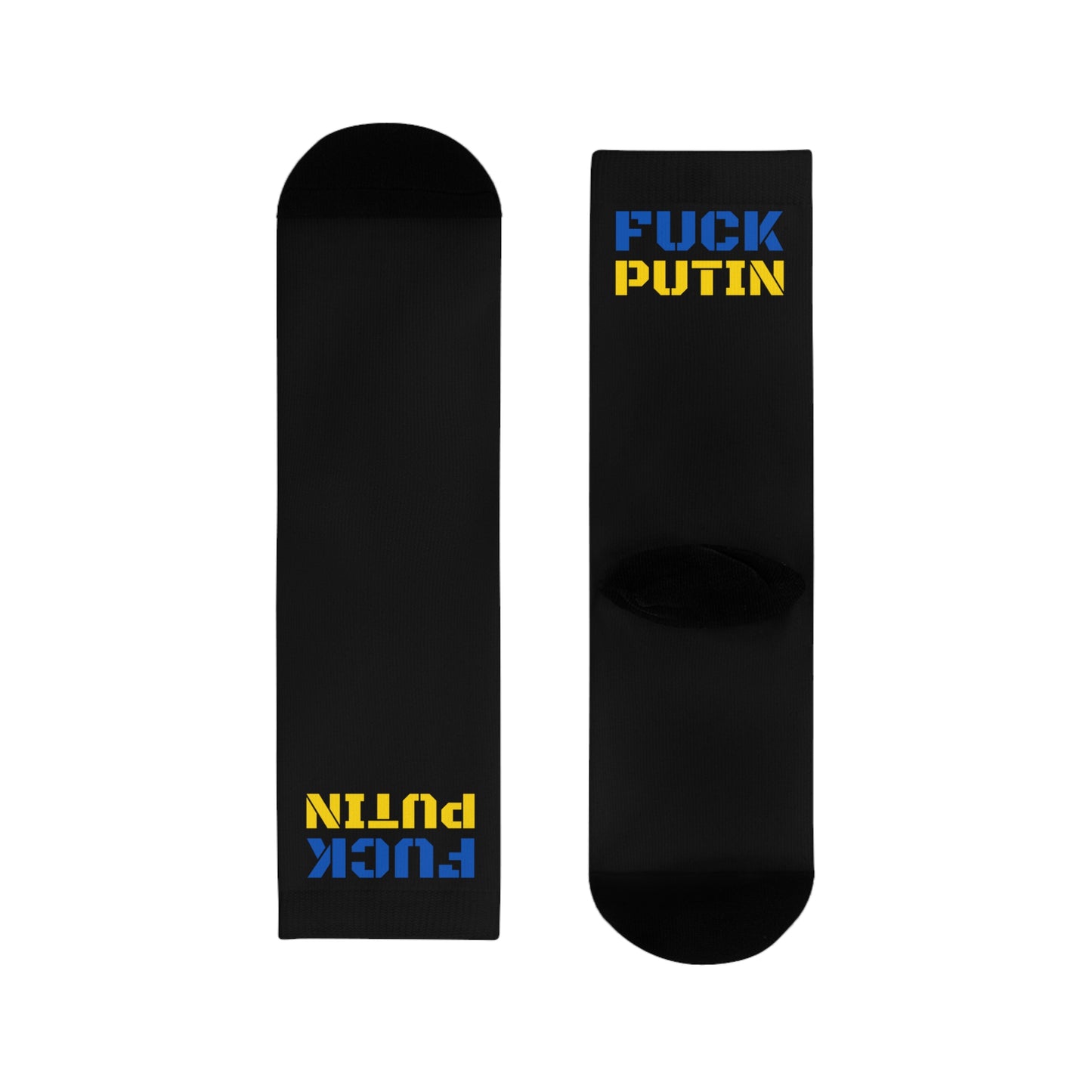 F*ck Putin Crew Socks (EU)