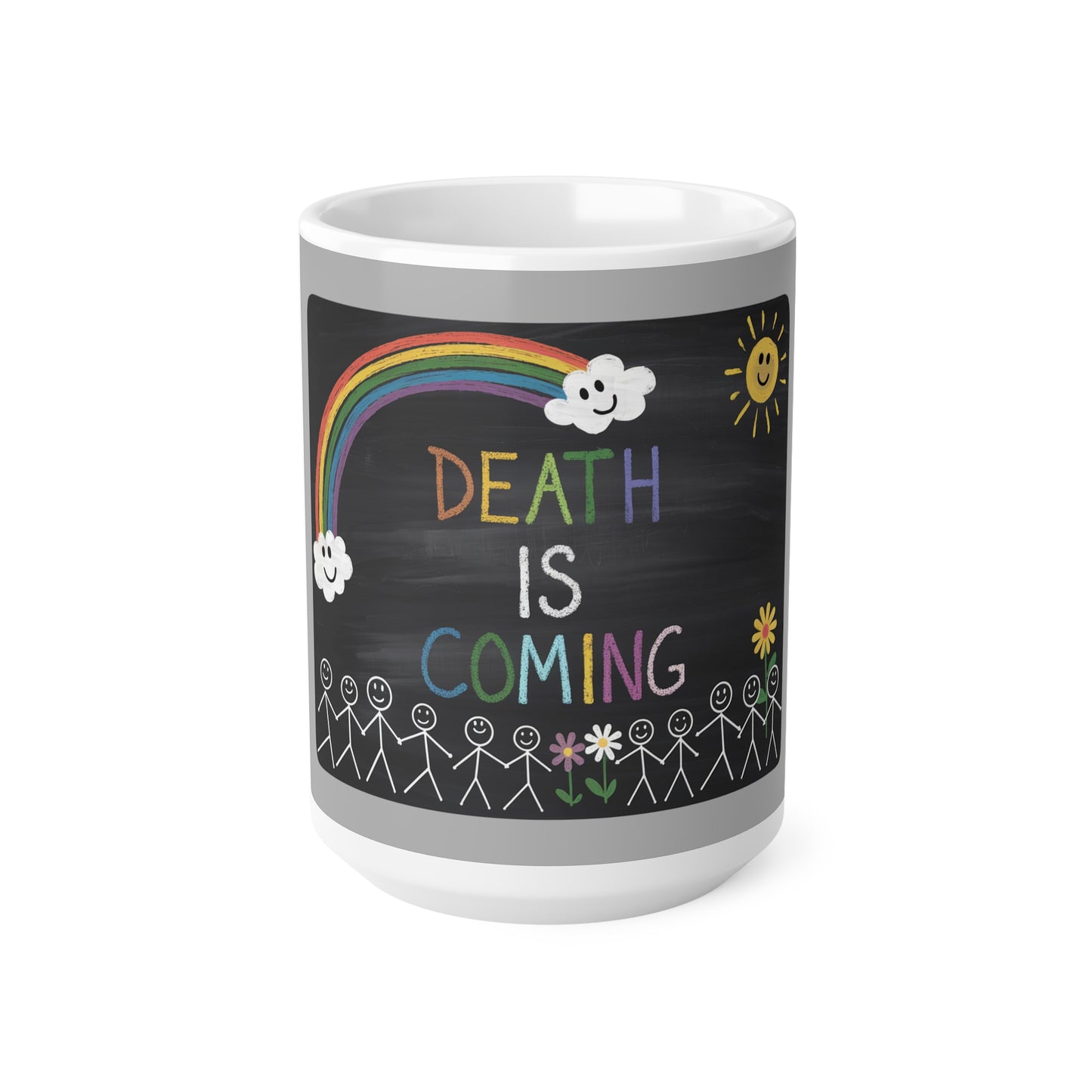 Death Coming Mug